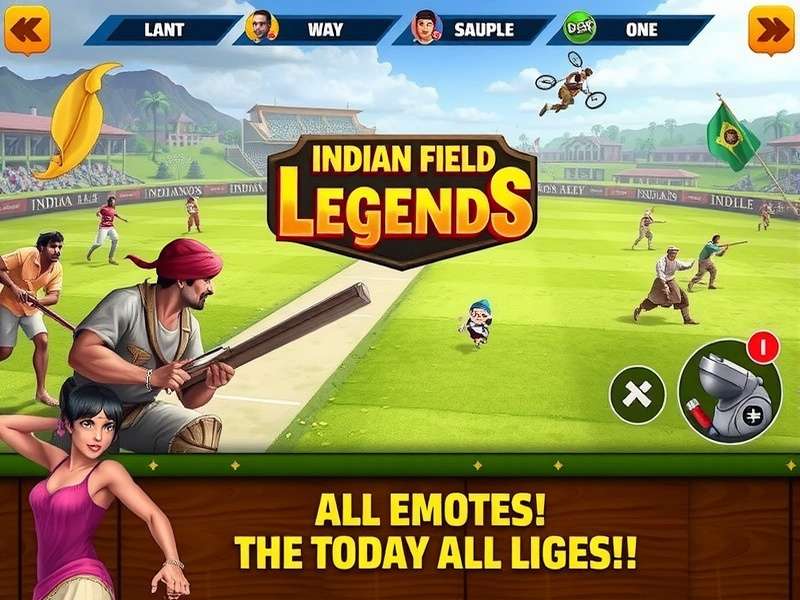 Indian Field Legends Game Screenshot
